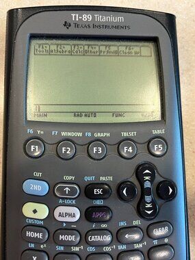 Texas Instruments TI-89 Titanium Graphing Calculator - Black TESTED WORKING